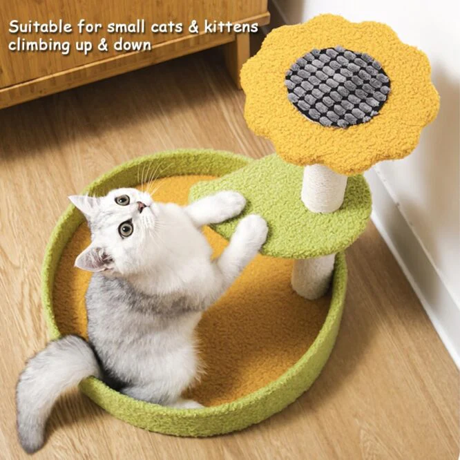 Naomi Scratcher Sunflower cat climbing CT231 - Image 4