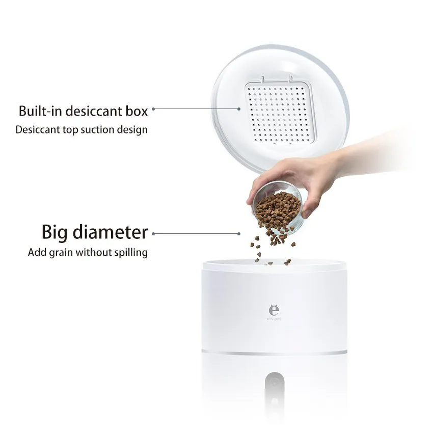 Naomi Smart Automatic Pet Feeder with Camera and App 4L - Image 2