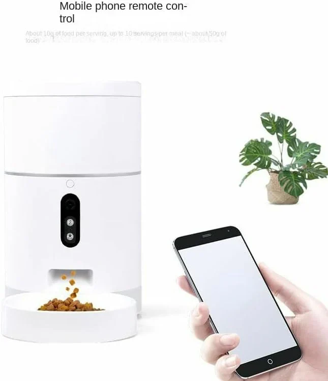 Naomi Smart Automatic Pet Feeder with Camera and App 4L - Image 8
