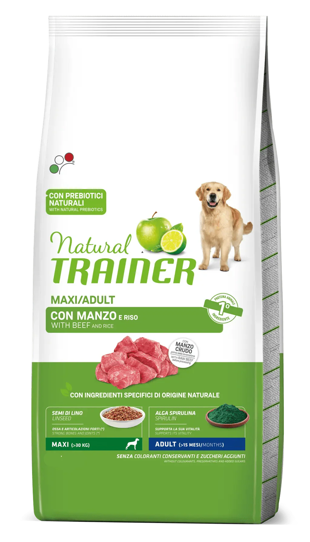 Natural Trainer Beef Maxi Adult for Dogs (10kg)
