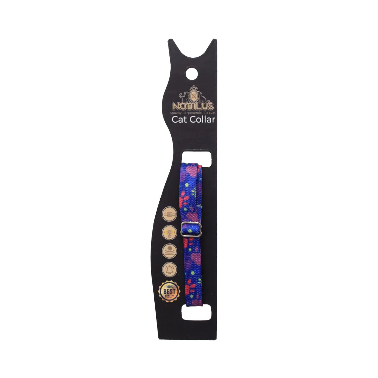Nobilus Printed Cat Collar  (Multi-pattern) - Image 2