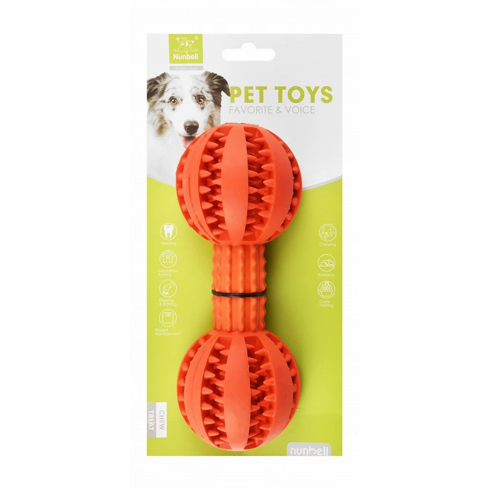 Nunbell Dental Chewing Rubber Bone Toy