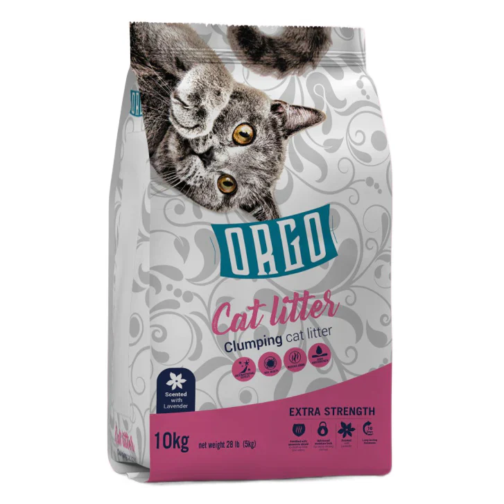 Orgo Clumping Cat Litter - Scented (10 L) - Image 3