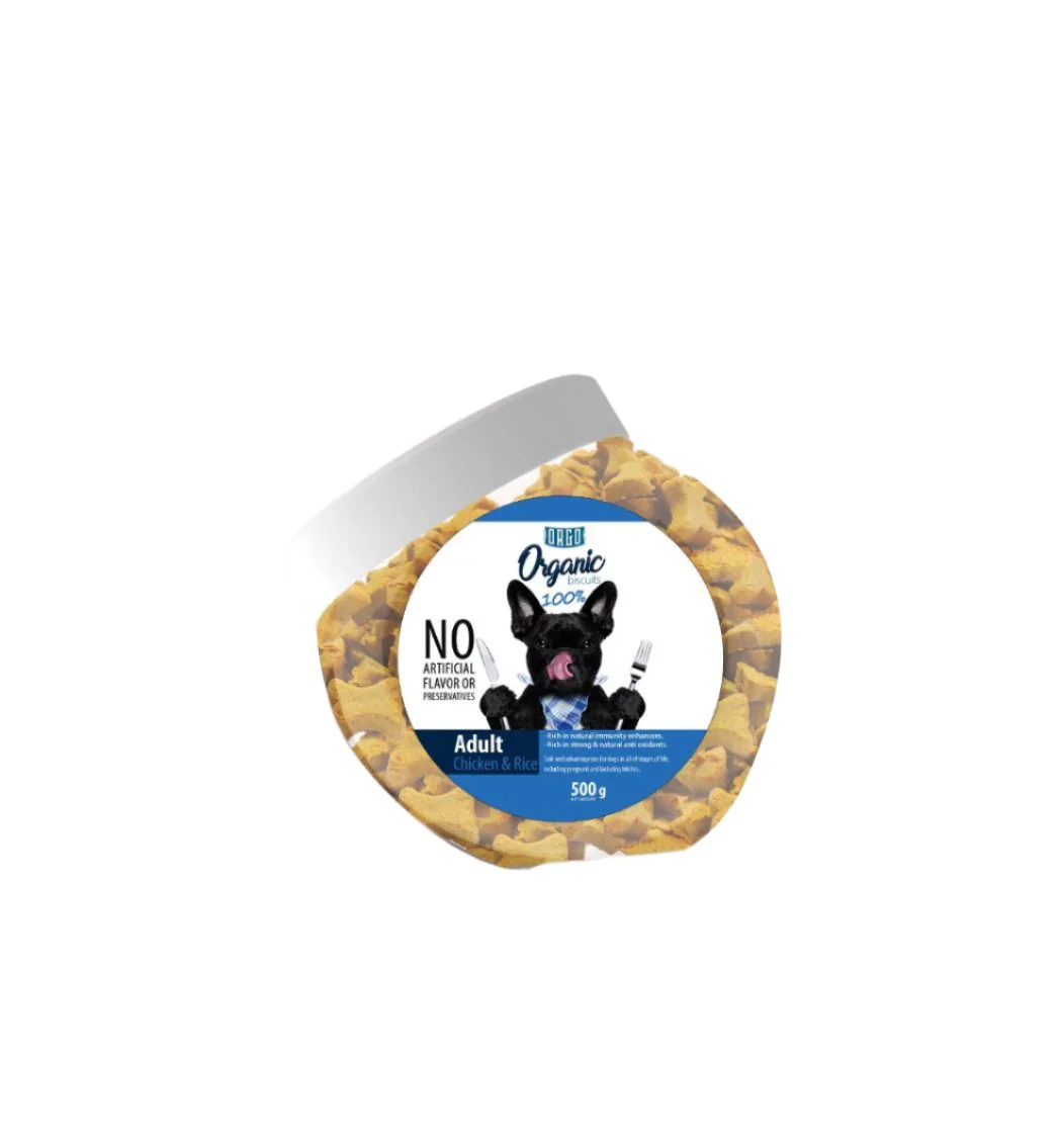 Orgo Organic Dog Biscuits - Chicken & Rice