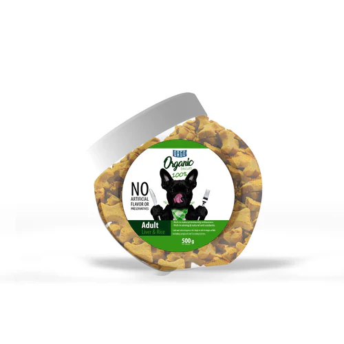 Orgo Organic Dog Biscuits - Liver & Rice