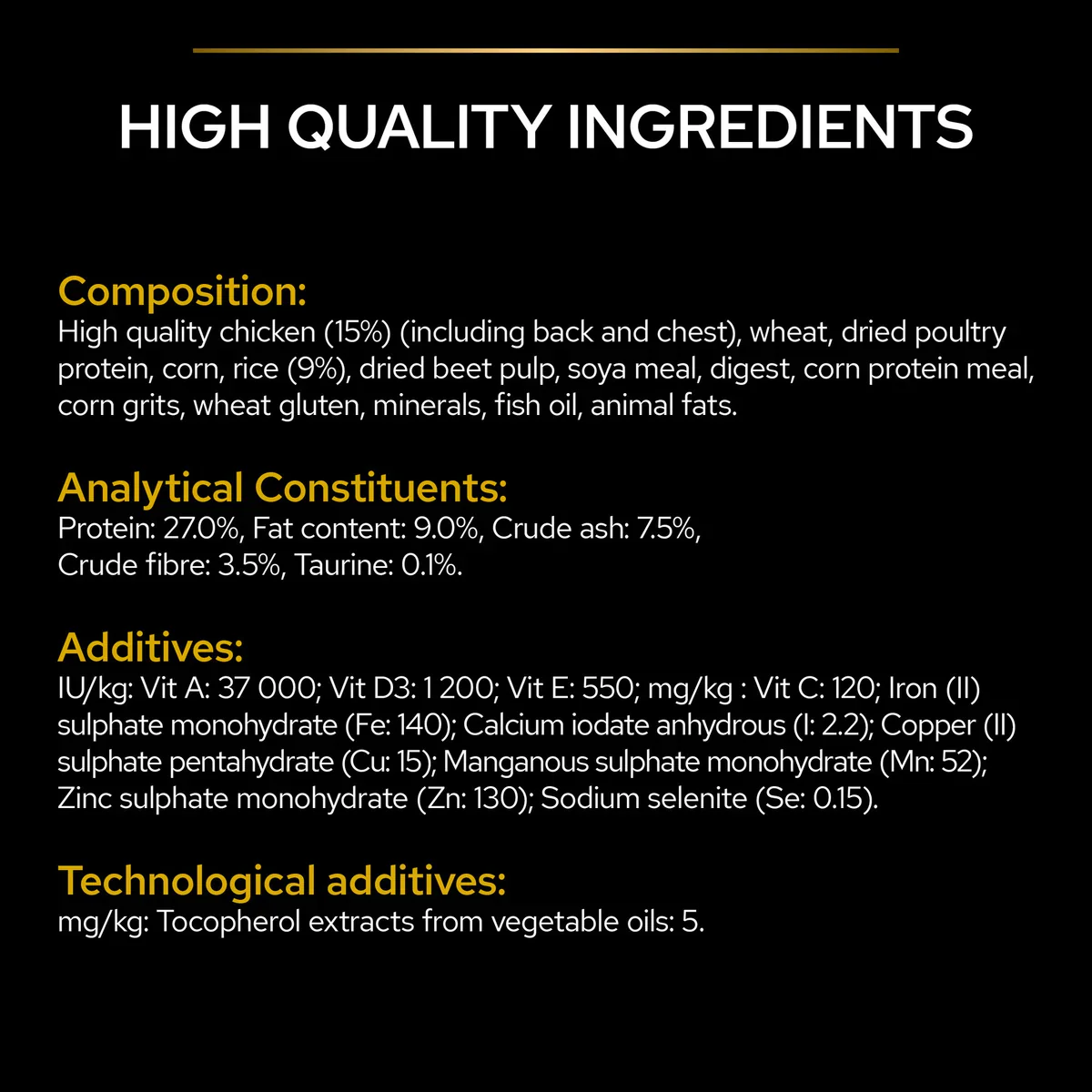 PURINA® Pro Plan® All Sizes Adult Light / Sterilised with OPTIWEIGHT®, Rich in Chicken Dry Dog Food - 3 KG - Image 10