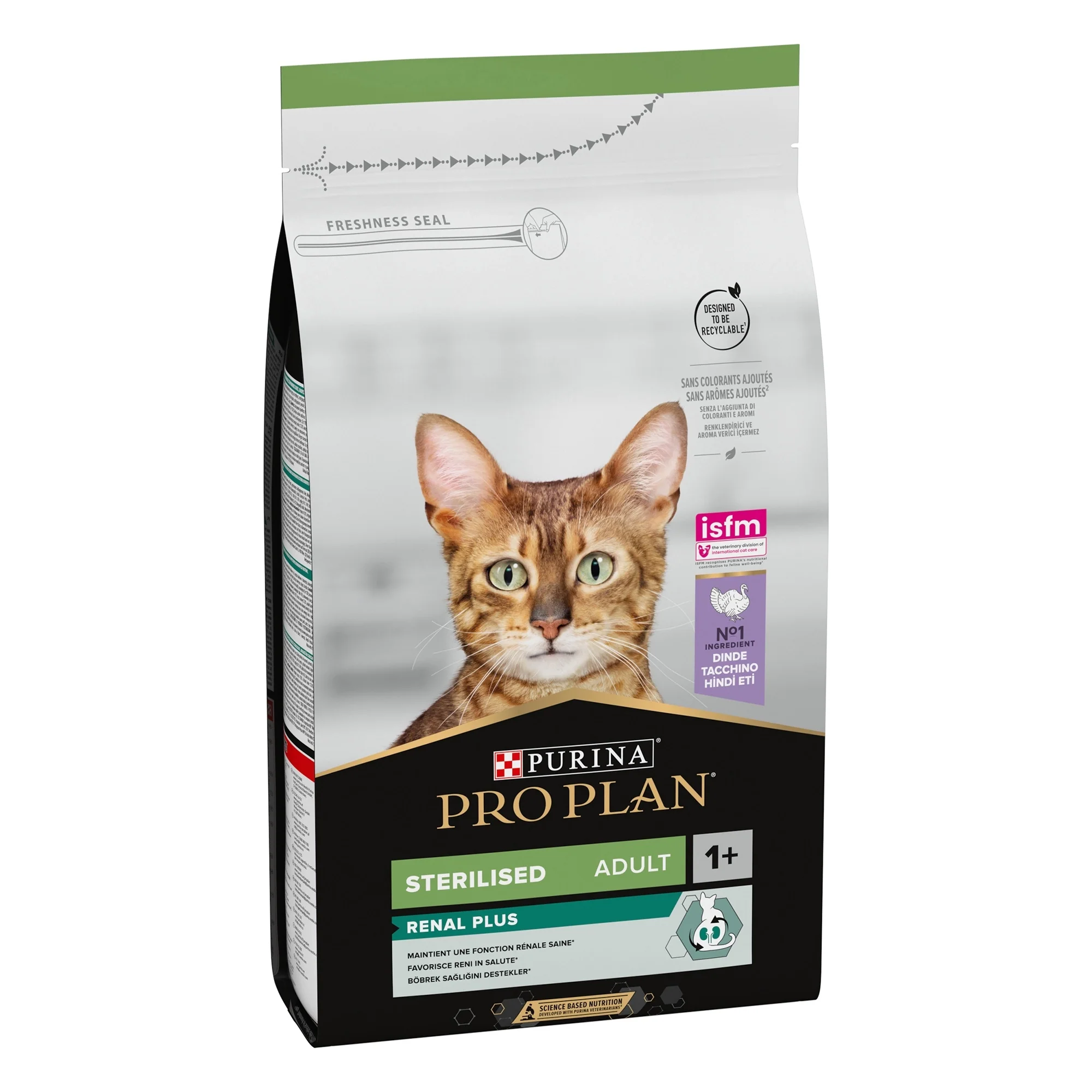 Purina Pro Plan Sterilised Adult Renal Plus Dry Cat Food with Turkey 400g