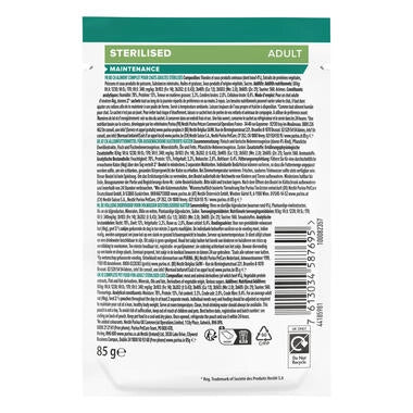 Purina Pro Plan Sterilised Wet Cat Food, Beef in Gravy 85g - Image 2