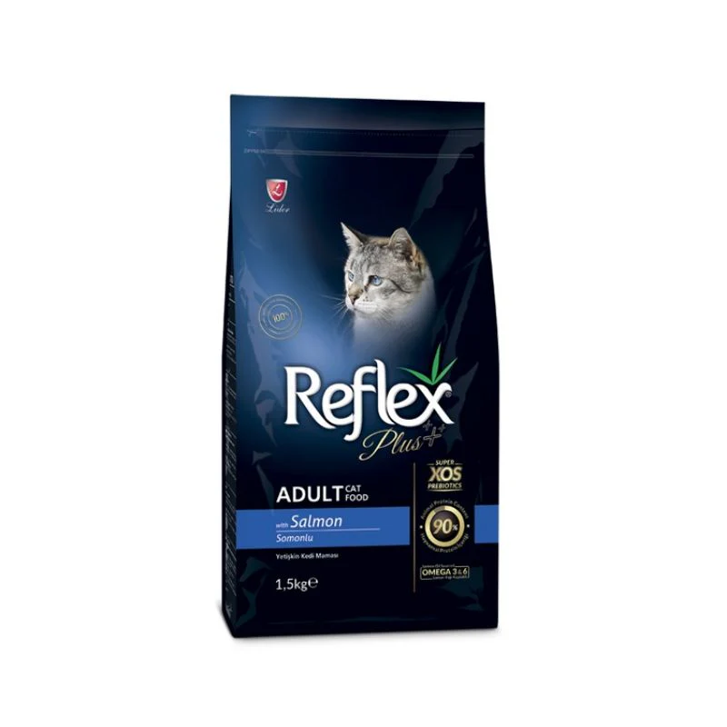 Reflex Plus Adult Cat Food with Salmon 1.5 kg