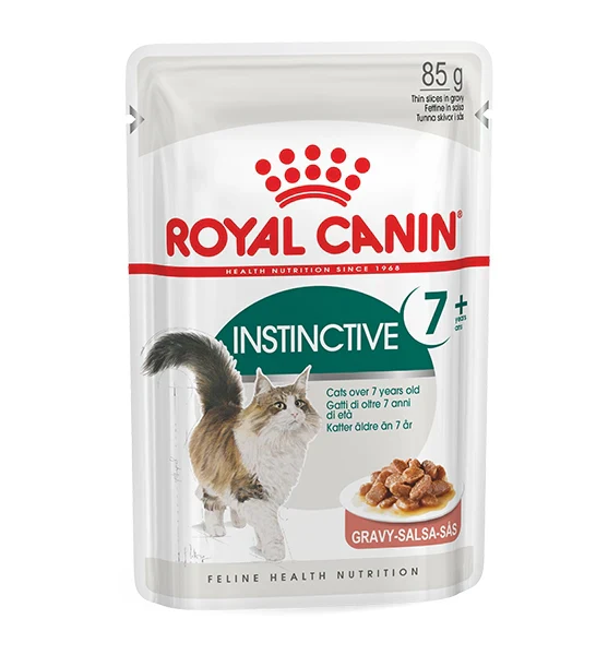 Royal Canin Instinctive 7+Wet food for cats over 7 in Gravy (85gm / Pouch)