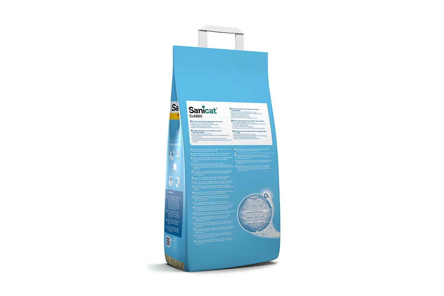 SANICAT Classic Fragrance Free Cat Litter 5L - Image 3