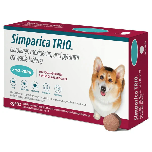Simparicaa TRIO 10-20kg  (one tablet)
