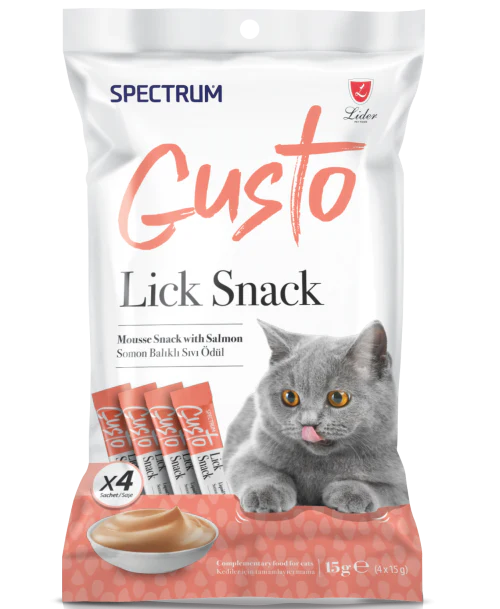 Spectrum Gusto Lick Snack Salmon