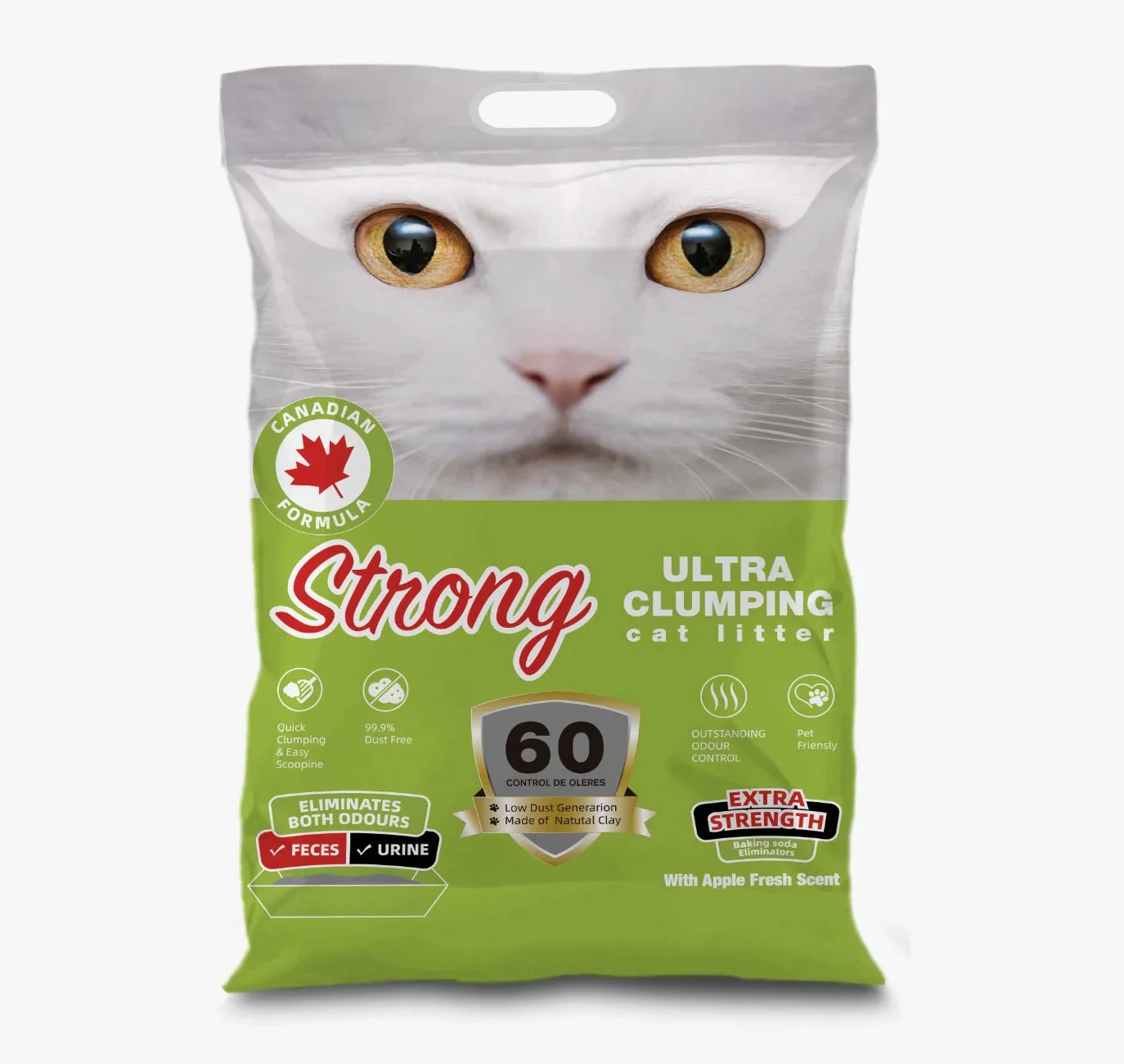 STRONG Ultra Clumping CAT LITTER 25L