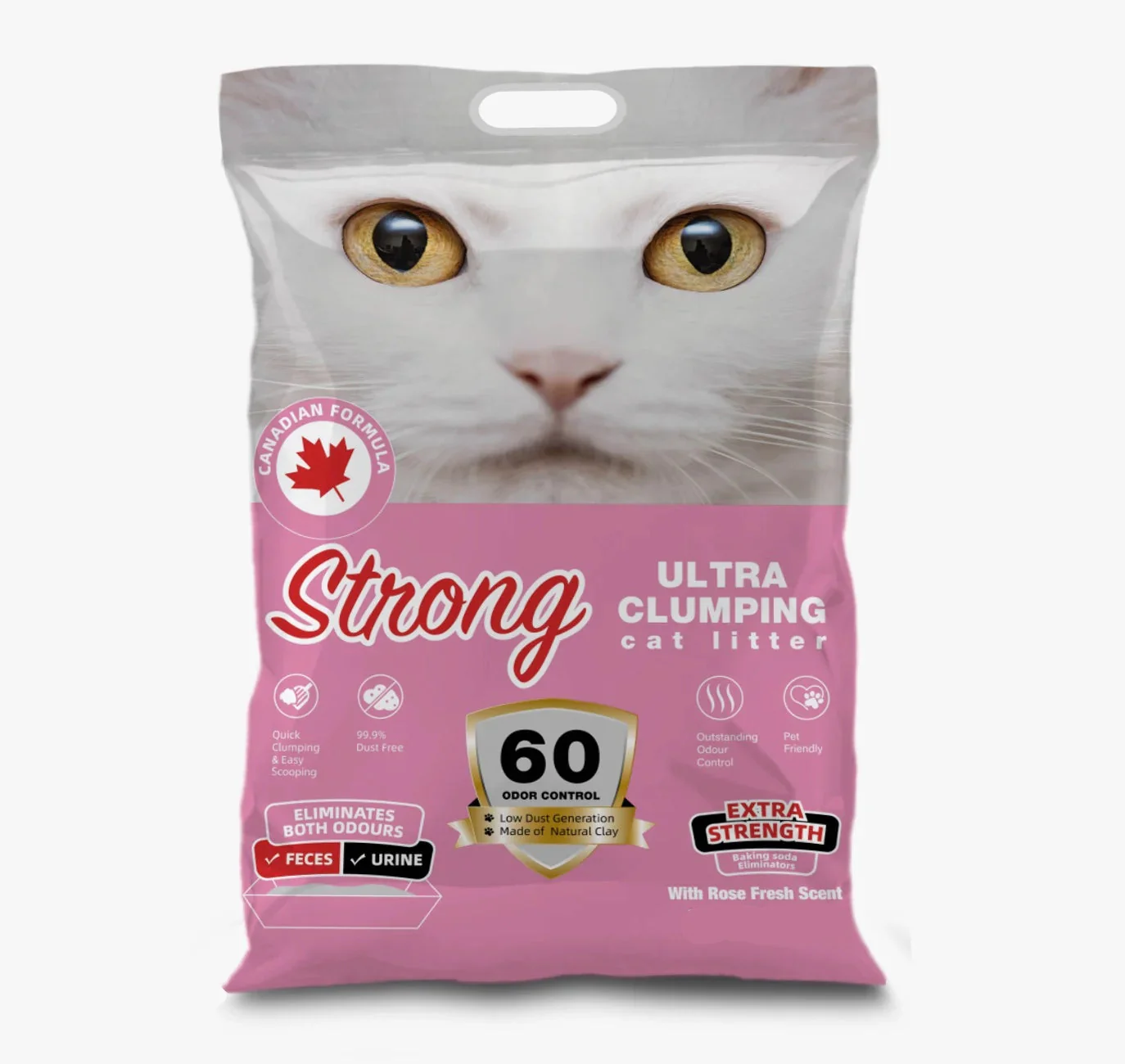 STRONG Ultra Clumping CAT LITTER 25L - Image 2