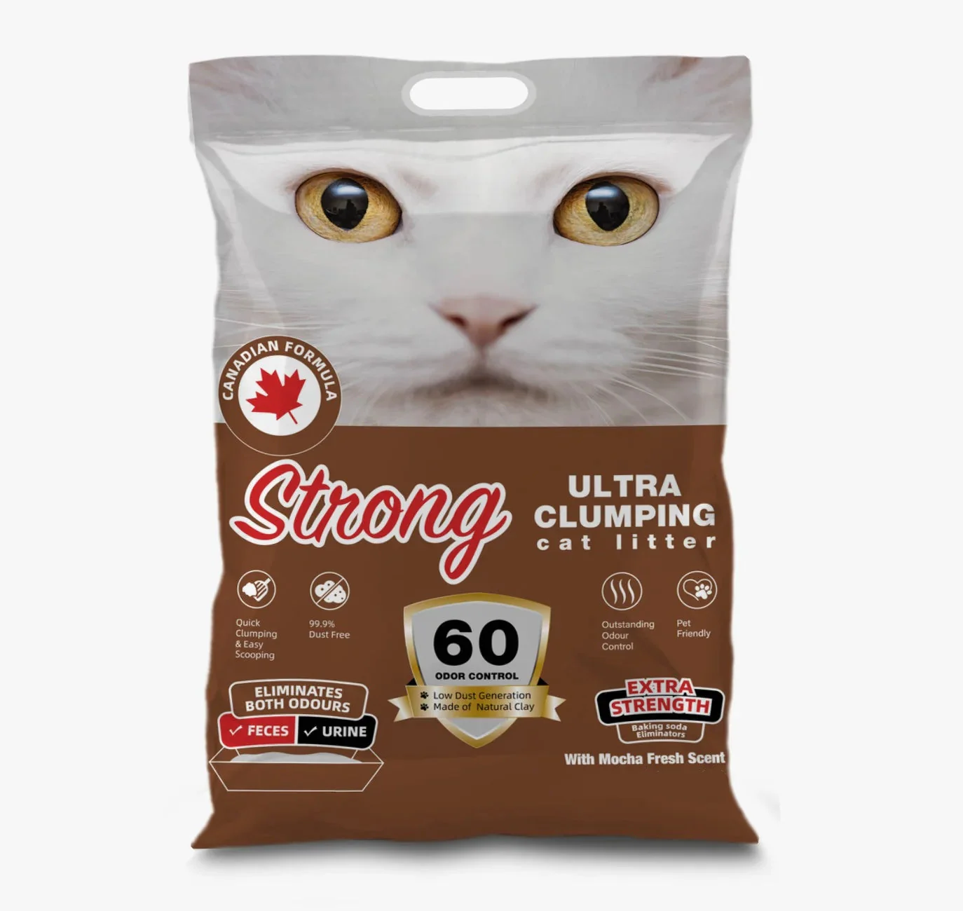 STRONG Ultra Clumping CAT LITTER 25L - Image 3