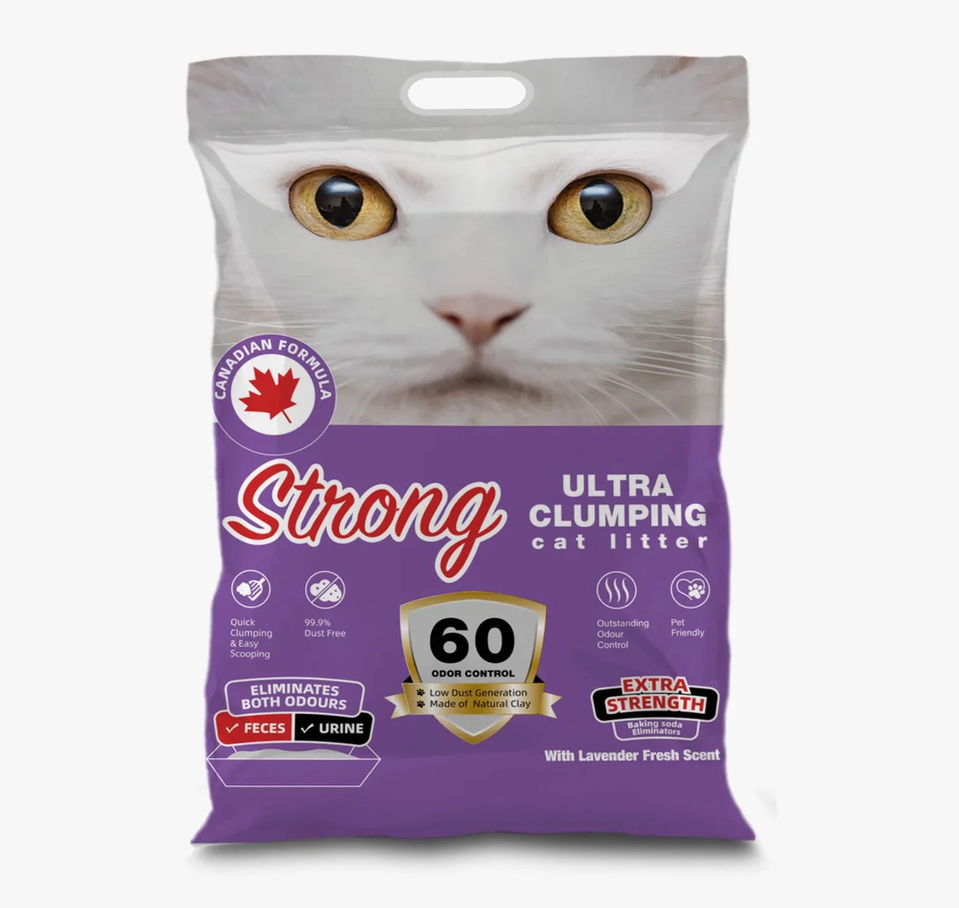 STRONG Ultra Clumping CAT LITTER 25L - Image 4