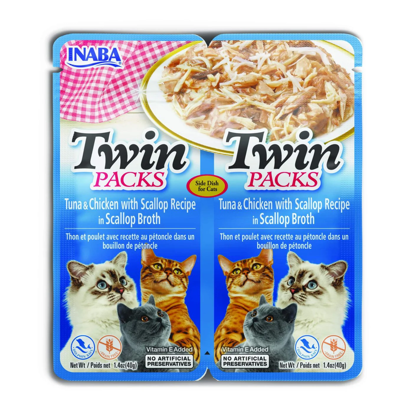 Twins Tuna & Chicken with Scallop Recipe in Scallop Broth