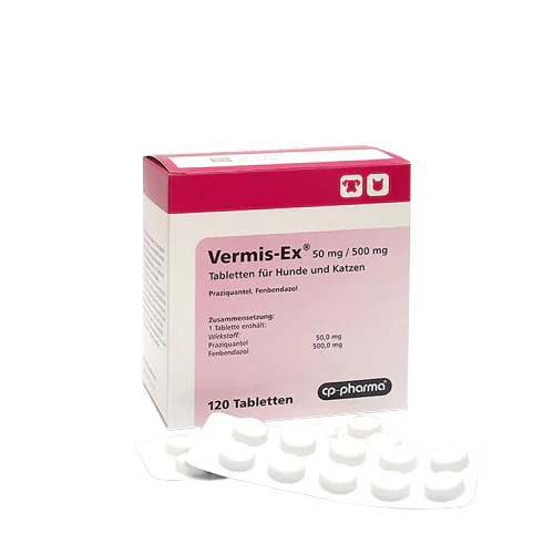 Vermis-Ex 50 mg + 500 mg,