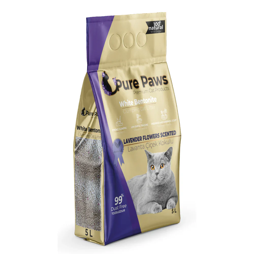 White Pure Paws Cat Litter Scent ( 5 L) - Image 3